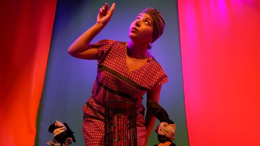 Sesi Sorocaba  palco para contos de sabedoria africana