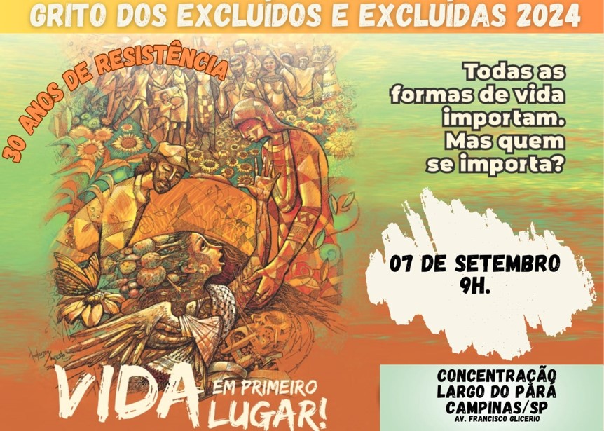Grito dos excluídos celebra 30 anos com mobilizações em vários estados