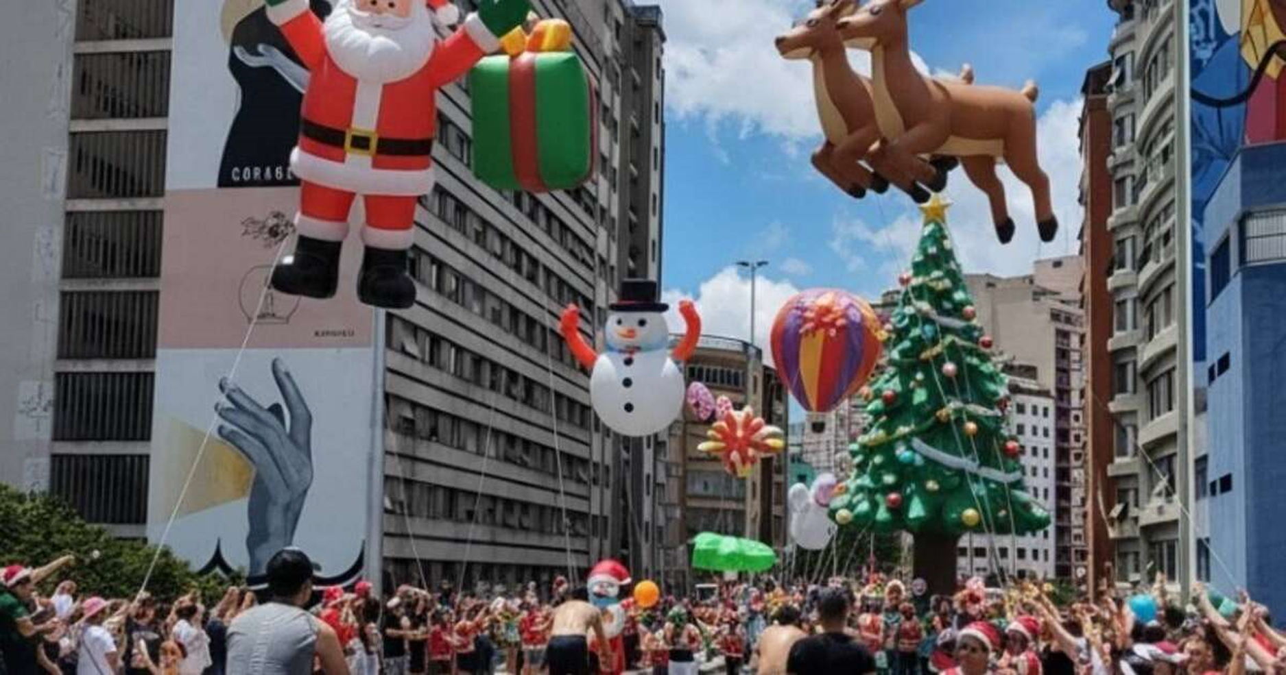 FelizCidade leva desfile natalino ao Minhocão neste sábado