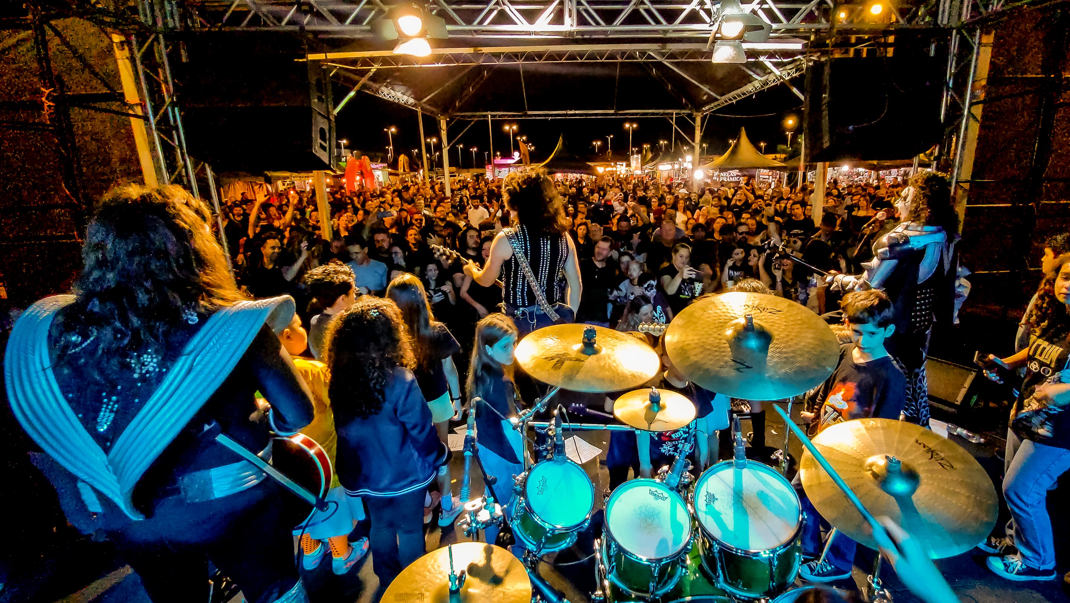 Rock toma conta de Campinas em festival gratuito de quatro dias